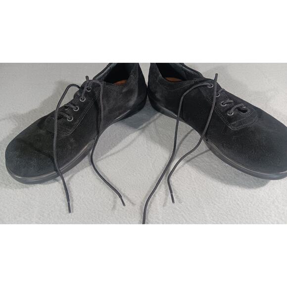 Foot-Prints by Birkenstock Black Suede Lace Up Shoes Women’s 40/9 Comfort Casual - Picture 3 of 6